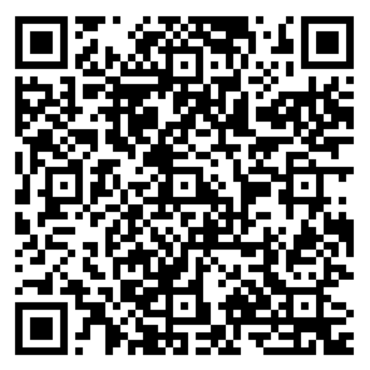QR Code para doar 20 reais